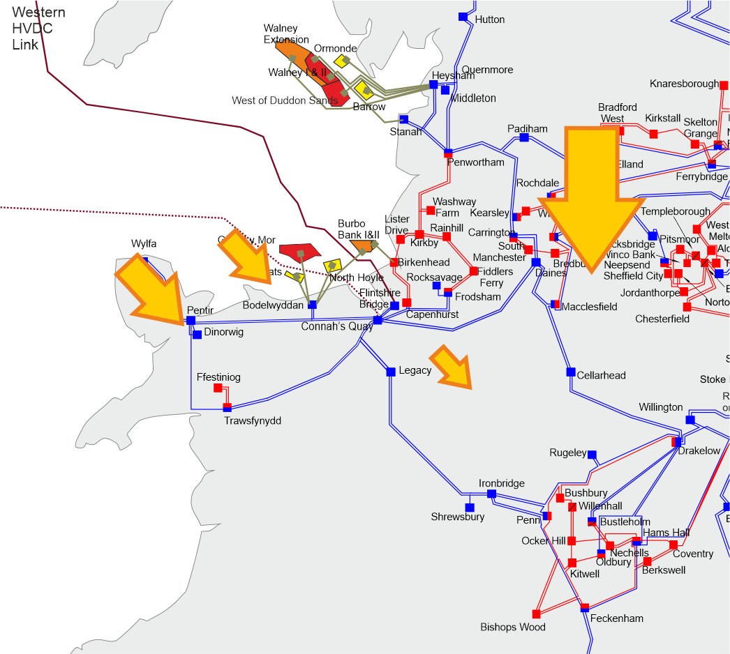 North Wales And Midlands Powerflow Arrows 